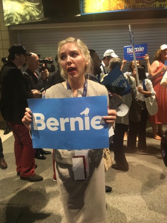 Democratic delegate Shawnee Badger of Valencia.